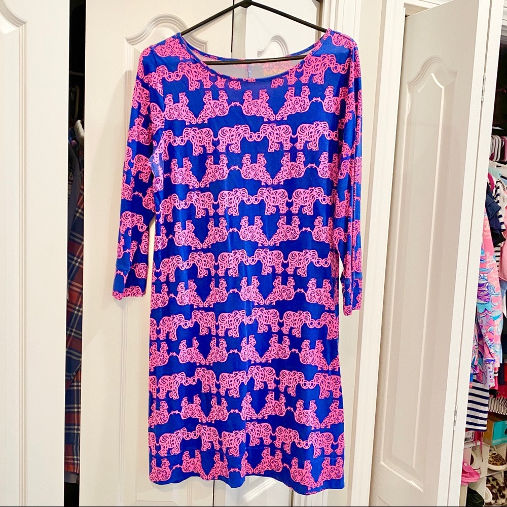 Lilly Pulitzer Marlowe boatneck t-shirt dress
